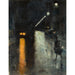 Reproduction of the painting Nächtliche Straßenszene, Berlin by Lesser Ury