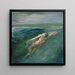 Nageur - John La Farge — ingelijst kunstwerk aan de muur