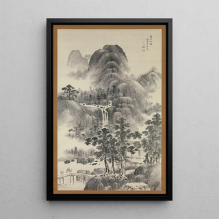 Nakabayashi Chikut - Mountain Stream on a Summer Day.webp