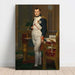Reproductie van het schilderij Napoleon in zijn werkkamer van Jacques-Louis David