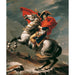 Reproduction of the painting Napoleon Crossing the Great Saint Bernard by Jacques-Louis David