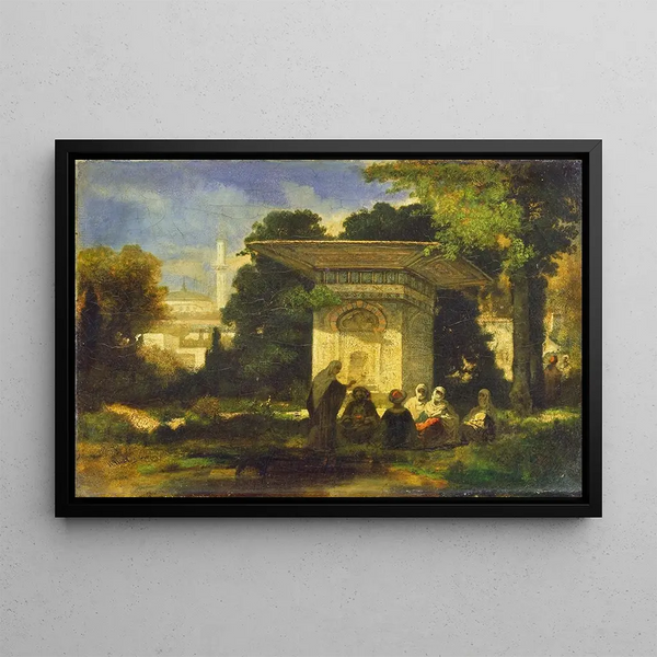 NarcisseVirgile Diaz de La Pea - A Turkish Fountain.webp