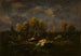 Stormachtige hemel - Narcisse Virgile Diaz de la Peña — weergave van het kunstwerk