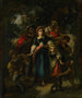 La descente des Bohémiens - Narcisse Virgile Diaz de la Peña — weergave van het kunstwerk