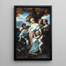 Diane après la chasse - Narcisse Virgile Diaz de la Peña — ingelijst kunstwerk aan de muur