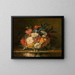 Bloemen - Narcisse Virgile Diaz de la Peña — ingelijst kunstwerk aan de muur