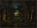 Het bos plukken - Narcisse Virgile Diaz de la Peña — weergave van het kunstwerk