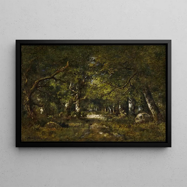 NarcisseVirgile Diaz de La Pea - Forest Scene.webp