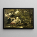 Idylle - Narcisse Virgile Diaz de la Peña — ingelijst kunstwerk aan de muur