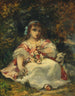 La fille de Diaz - Narcisse Virgile Diaz de la Peña — weergave van het kunstwerk