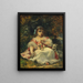La fille de Diaz - Narcisse Virgile Diaz de la Peña — ingelijst kunstwerk aan de muur