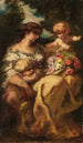 Le Bouquet ou Comble de fleurs et d'amour - Narcisse Virgile Diaz de la Peña — weergave van het kunstwerk