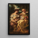 Le Bouquet ou Comble de fleurs et d'amour - Narcisse Virgile Diaz de la Peña — ingelijst kunstwerk aan de muur