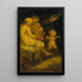 L'Éducation de Cupidon - Narcisse Virgile Diaz de la Peña — ingelijst kunstwerk aan de muur