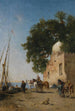 Beni Souef Egypte - Narcisse Berchère — weergave van het kunstwerk