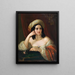 Portret van een Oosterse vrouw - Natale Schiavoni — ingelijst kunstwerk aan de muur