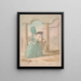 Miss Peagreens, Papa en Maman wandelen in openbare ruimtes op een zwemlocatie - Nathaniel Dance Holland — ingelijst kunstwerk aan de muur