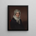 Mme Timothy Dwight Mary Woolsey - Nathaniel Jocelyn — ingelijst kunstwerk aan de muur
