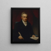 L'honorable Roger Minnot Sherman - Nathaniel Jocelyn — ingelijst kunstwerk aan de muur