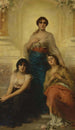 Trois beautés - Nathaniel Sichel — weergave van het kunstwerk