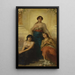 Trois beautés - Nathaniel Sichel — ingelijst kunstwerk aan de muur
