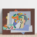 Reproductie van het schilderij Natuurstudie schilderij (1926) - Georges Valmier