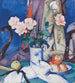 Natuurramp: Appels en Rozen rozen - Samuel John Peploe — weergave van het kunstwerk