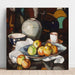 Reproductie van het schilderij Natuurstudie schilderij; Appels en pot - Samuel John Peploe