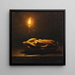Natuurstudie met courgettes - Petrus van Schendel — ingelijst kunstwerk aan de muur