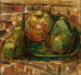 Natuurstudie met peren - Tadeusz Makowski — weergave van het kunstwerk