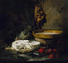 Natuurstudie met kaas - Antoine Vollon — weergave van het kunstwerk
