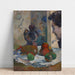 Reproductie van het schilderij Natuurstudie met profiel van Laval - Paul Gauguin