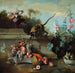 Nature morte avec singe, fruits et fleurs - Jean-Baptiste Oudry — artwork view