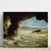 Reproductie van het schilderij Scheepswrak aan de kust - Eugène Delacroix