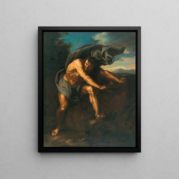 Neapolitan School - Hercules and the Nemean lion.webp