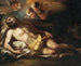 La Déposition - Napolitaanse School — weergave van het kunstwerk