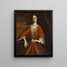 Wyntje Lavinia Van Vechten - Nehemiah Partridge — ingelijst kunstwerk aan de muur
