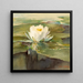 Nénuphar au soleil - John La Farge — ingelijst kunstwerk aan de muur