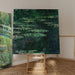 Reproduction of the painting Nénuphars (1904) - Claude Monet