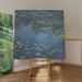 Reproduction of the painting Water Lilies (1906) - Claude Monet
