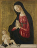 van het Madonna en Kind met een distelvink - Neroccio de' Landi — weergave van het kunstwerk