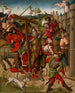 L'empereur Héraclius se voit refuser l'entrée à Jérusalem - École néerlandaise — weergave van het kunstwerk