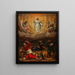 De Transfiguratie van Christus - Nederlandse school — ingelijst kunstwerk aan de muur