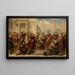 Schilders en graveurs - Nicaise De Keyser — ingelijst kunstwerk aan de muur