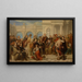 Schilders en Beeldhouwers - Nicaise De Keyser — ingelijst kunstwerk aan de muur