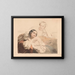 De Oogststers - Nicaise De Keyser — ingelijst kunstwerk aan de muur