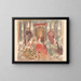 Het mystieke huwelijk van Sint Catharina - Nicaise De Keyser — ingelijst kunstwerk aan de muur