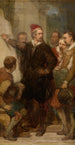 De schilder Denys Calvaert in Bologna - Nicaise De Keyser — weergave van het kunstwerk