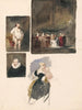 Vrouw die in de rivier zwemt Het Christuskind en de overspelige vrouw Cornelis van der Geest en de vrouw gezien van achteren - Nicaise De Keyser — weergave van het kunstwerk