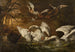 Zwanen en honden - Nicasius Bernaerts — weergave van het kunstwerk